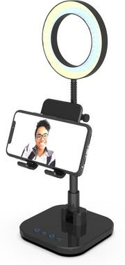 Digipower Success Phone Holder with 6\" Ring Light