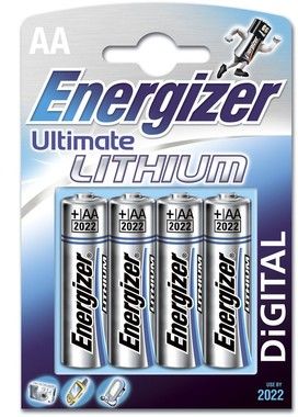 Energizer Ultimate Lithium AA/LR6 4-pack