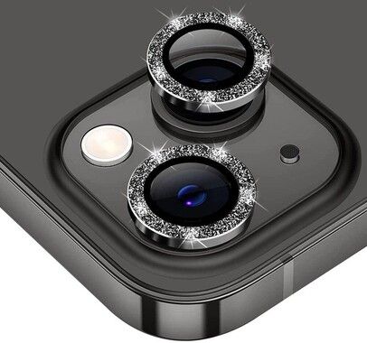 Enkay Glitter Ring Lens Protector (iPhone 15/15 Plus)