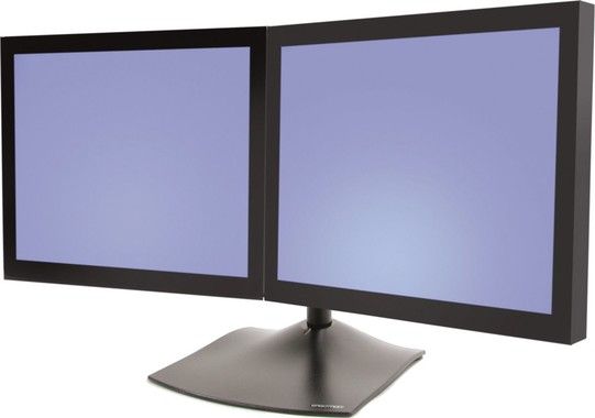 Ergotron DS100 Dual-Monitor Desk Stand, Horisontally