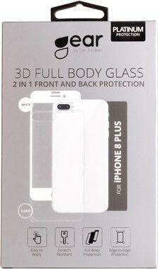 Gear Glass 3D Front & Back (iPhone 8 Plus)