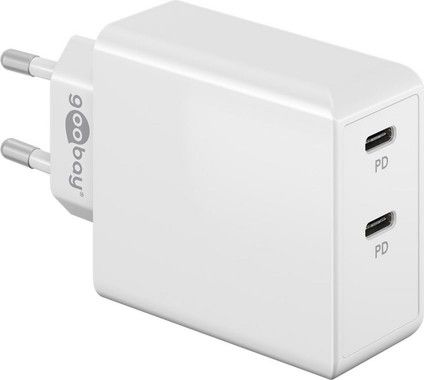 Goobay Dual USB-C PD Quick Charger 36W