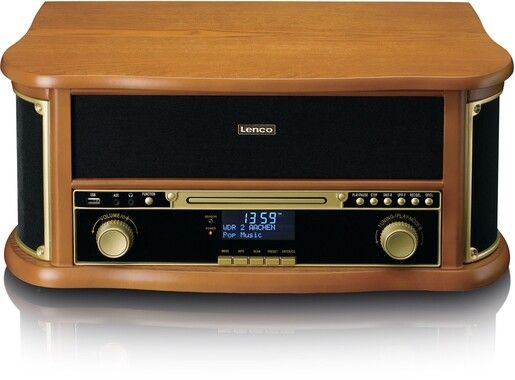 Lenco TCD-2571 Retro BT/CD/USB & DAB+/FM-radio