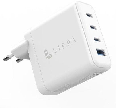 Lippa Wall Charger 3xUSB-C+USB-A PD 100W