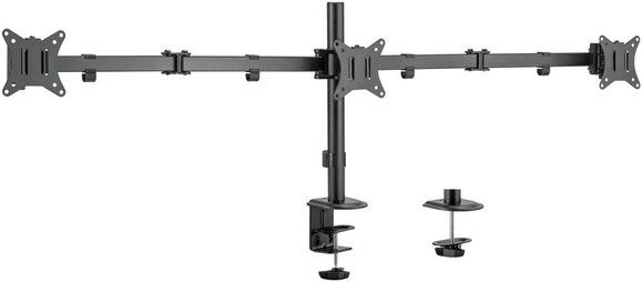 LogiLink BP0173 Triple Monitors Desk Mount (17-27\")