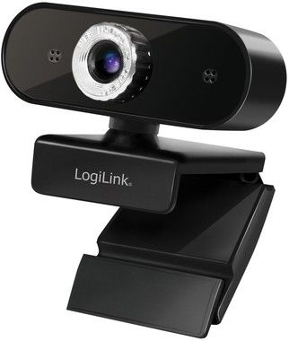 LogiLink Pro Full HD USB Webcam with Microphone