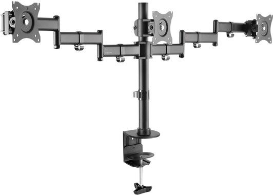 LogiLink Triple Monitor Desk Mount BP0050