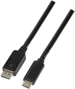 LogiLink USB-C-till Displayport 1.2