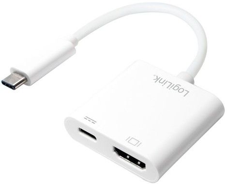 LogiLink USB-C till HDMI + USB-C