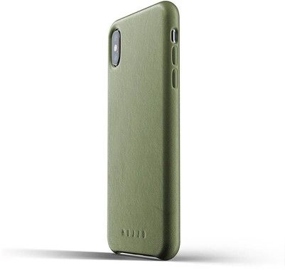 Mujjo Full Leather Case (iPhone Xs Max) - Svart