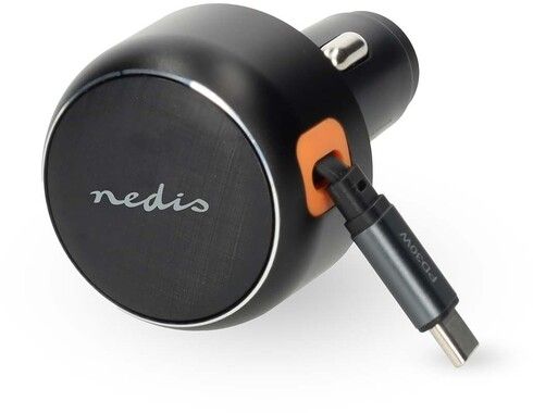 Nedis Billaddare med USB-C Kabel