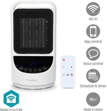 Nedis SmartLife Wi-Fi Smart Ceramic Fan Heater