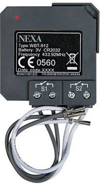 Nexa WBT-912 - inbyggd 2-kanals-dimmer