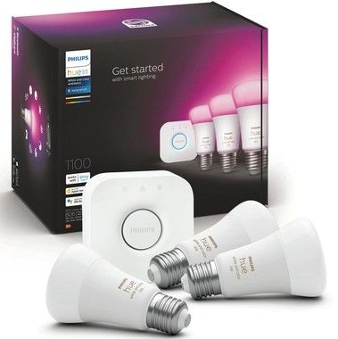 Philips Hue White Color Ambiance Startkit 3xE27