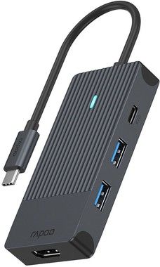 Rapoo UCM-2001 4-i-1 USB-C Multiport Adapter