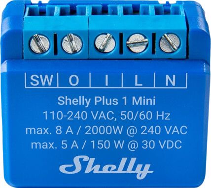 Shelly Plus 1 Mini - strmbrytare