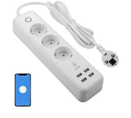 SiGN Smart Wifi Power Strip 10A