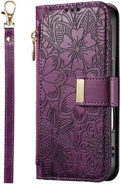 Trolsk Blommigt Pl�nboksfodral (iPhone 16 Pro)