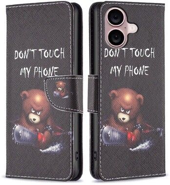 Trolsk Don\'t Touch My Phone Wallet (iPhone 16)