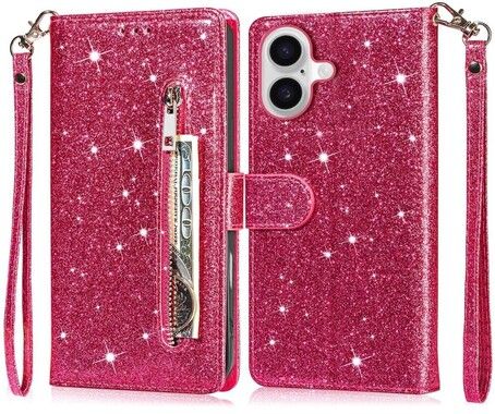 Trolsk Glitter Wallet (iPhone 16)
