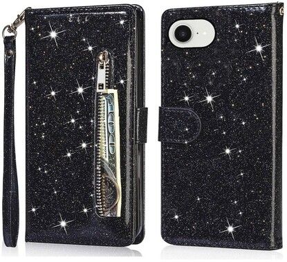 Trolsk Glitter Wallet (iPhone 16e)