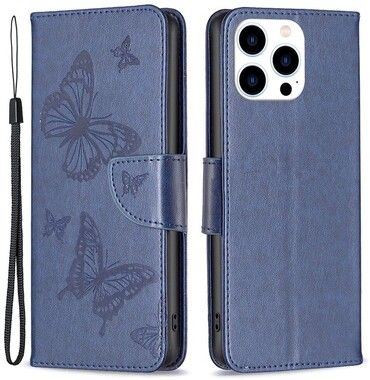 Trolsk Imprint Butterflies Wallet (iPhone 16 Pro Max)