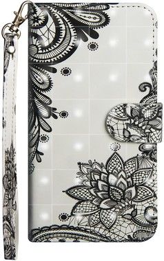 Trolsk Lace Flower Wallet (iPhone 12/12 Pro)