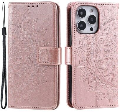 Trolsk Mandala Wallet with Strap (iPhone 16 Pro)