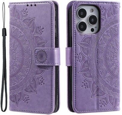 Trolsk Mandala Wallet with Strap (iPhone 16 Pro Max)