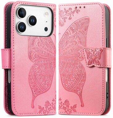 Trolsk Pl�nboksfodral med Fj�ril (iPhone 17 Pro)