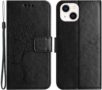 Trolsk Tree and Owl Wallet (iPhone 14 Plus)