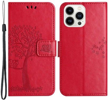Trolsk Tree and Owl Wallet (iPhone 14 Pro)