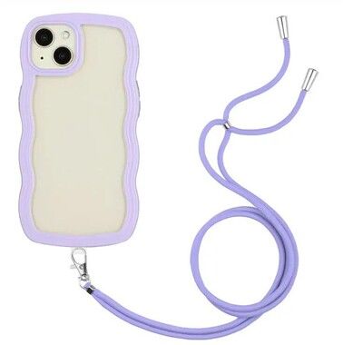 Trolsk Wave Case with Lanyard (iPhone 15)