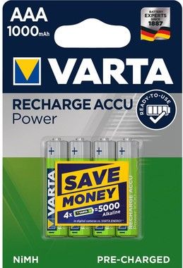 Varta Recharge Accu AAA - 4-pack