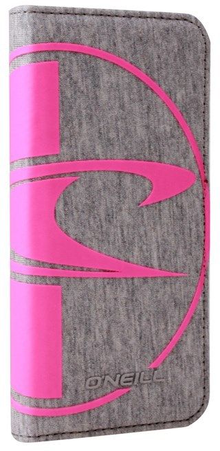 O'Neill Neoprene Booklet (iPhone 6/6S) - Grå/rosa