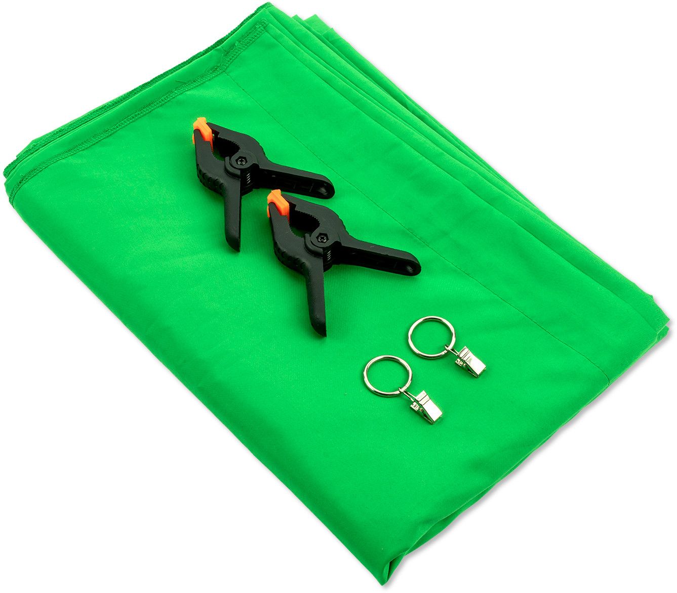 4smarts Chroma-Key Green Screen Set 3x2m