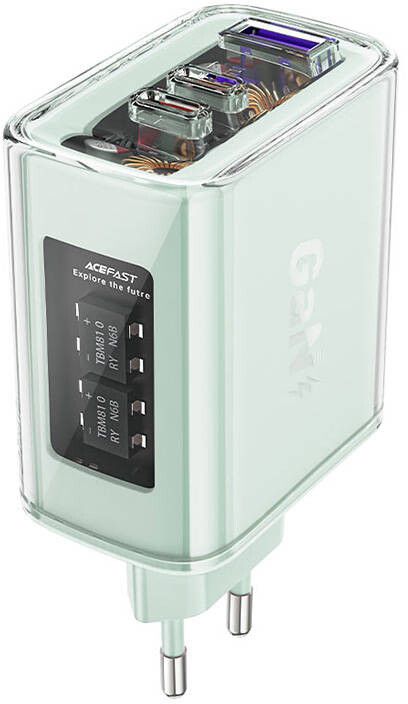 Acefast A45 Vegglader 65W - Grønn