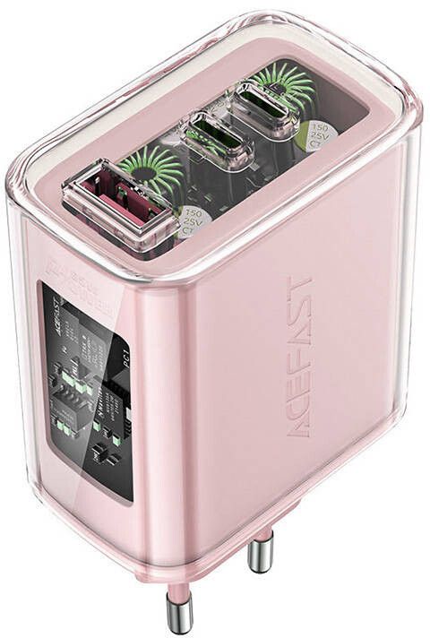 Acefast A45 Vegglader 65W - Rosa