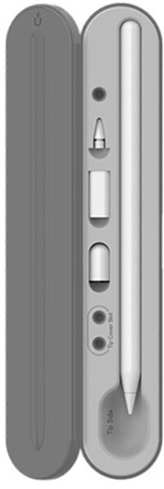 AhaStyle PT121 Oppbevaringsboks for Apple Pencil - Grå
