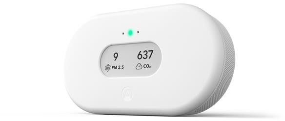 Airthings View Plus luftkvalitetsmåler (hvit)
