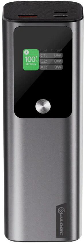 Alogic Ark Powerbank 140w 27000mah Sølv
