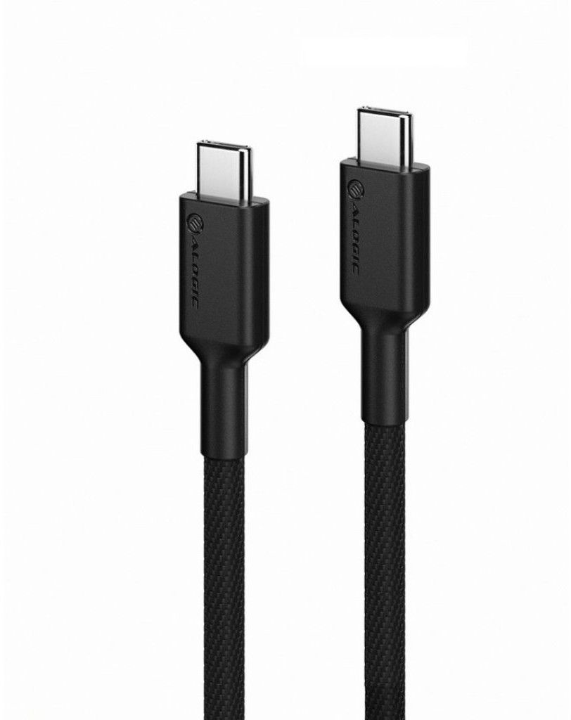 Alogic Elements Pro USB-C til USB-C-kabel - 2 meter svart