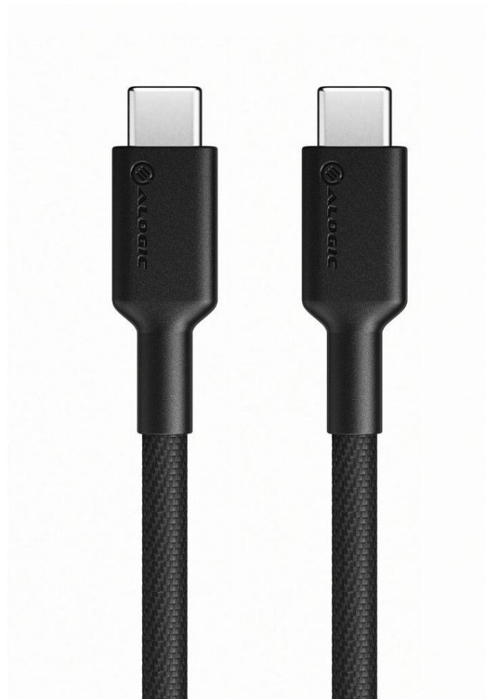 Alogic Elements Pro USB-C til USB-C-kabel - 1 meter svart