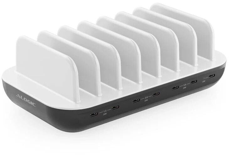 Alogic Powerfin 7-port USB-C Desktop Charging Station