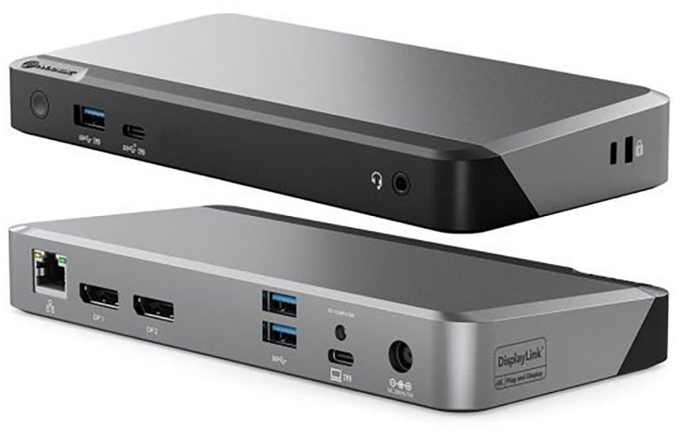 Alogic Prime DX2 Dock med 4K og 100W PD