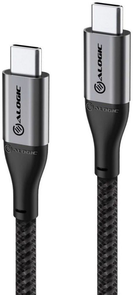 Alogic Super Ultra USB-C to USB-C Cable - Plassgrå 1,5 meter