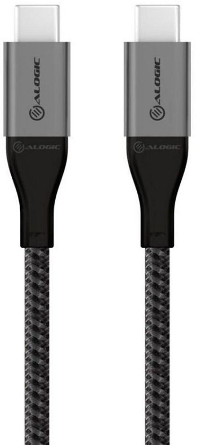 Alogic Super Ultra USB-C to USB-C Cable - Plassgrå 3 meter