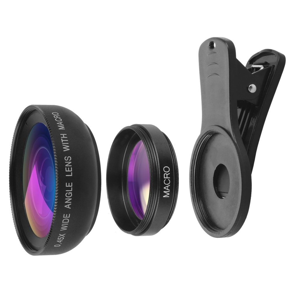 Apexel 2-in-1 Wide Angle and Macro Lens