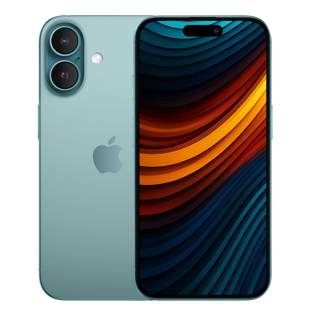 Brukt iPhone 16 med garanti - Utmärkt kosmetisk betingelse - 256GB - Grønn - Nytt batteri