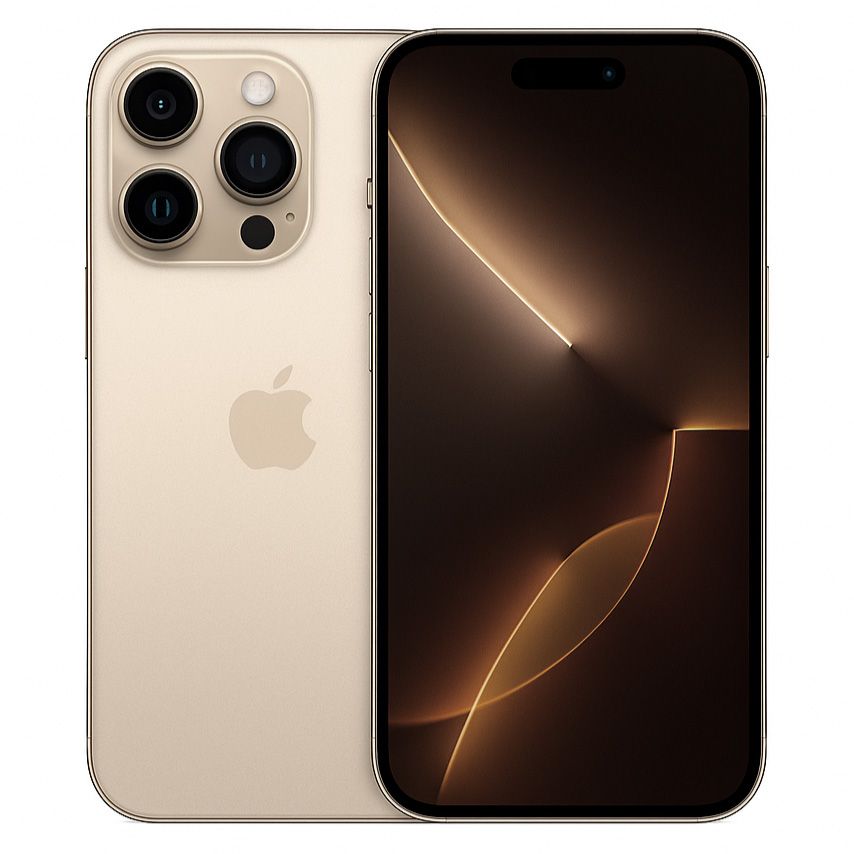 Brukt Apple iPhone 16 Pro garanti - 1 års garanti - Utmärkt kosmetisk betingelse - 256GB - Beige - Nytt batteri